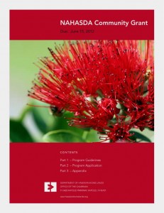 2012 NAHASDA Grant Application Packet. Click to download .doc.